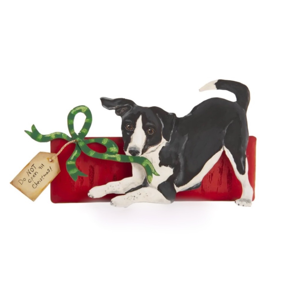 Merry Mutt with Package by The Round Top Collection